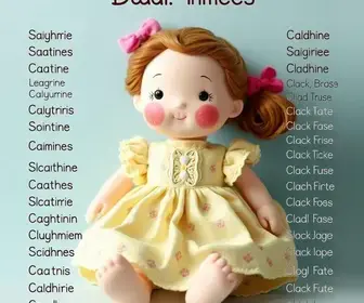 Nomes criativos para bonecas: lista com 100 opções