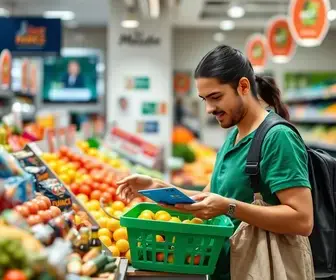 Quais cartões o Mercado Dia aceita