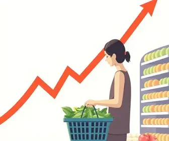 Inflação prévia cai a 0,32%, mas alimentos sobem 0,88%