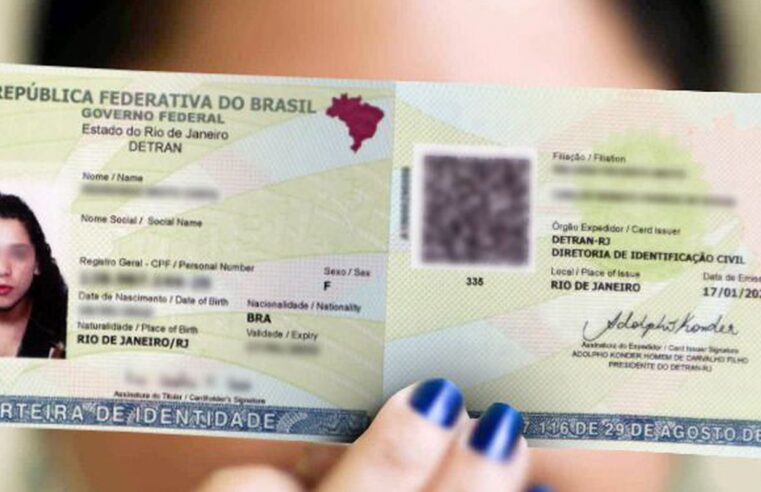 Detran do RJ começa a emitir a nova Carteira de Identidade Nacional